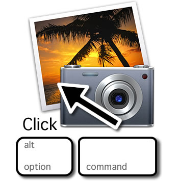 Hold down the option key when starting iPhoto
